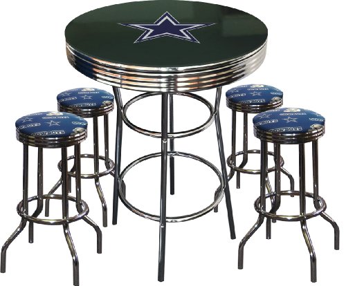 dallas cowboys table and chairs