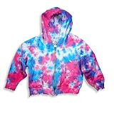 SILVER PONY - Silver Pony - Toddler Girls Tie Dye Jacket, Raspberry, Turquoise, Purple