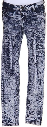 VIP Fashion Stretch Denim Mobile Acid Wash with Skinny LEG Ripped Distressed Pants (14)