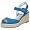 Neon Blue Linen