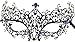 Geek-M Metal Laser Cut Masquerade Mask Women Venetian Party Mask