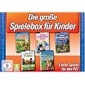 Die gro�e Kinderspiele-Box (22 Hundespiele / Meine Katzenwelt / Mein Aquarium / Dein gro�es Fohlen / 22 Pferdespiele)