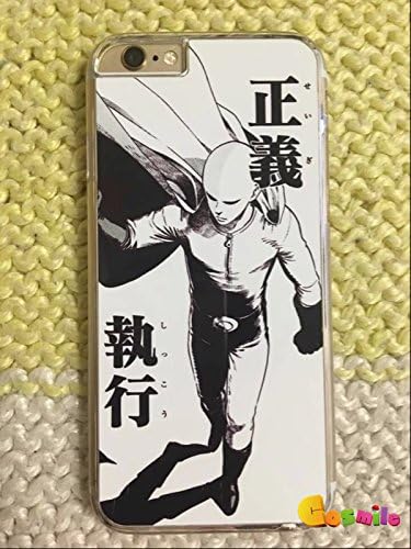 One Punch Man Saitama Case Cover For Iphone Iphone 5 5S 6 6 plus 6s Christmas Gift b2 (6p)