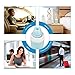 Motoraux Portable Mini Cool Mist Humidifier/Ultrasonic Air desktop Personal Humidifier with LED, Small Perfect for Travel, Home, Office or Car humidifiers with Water Bottle