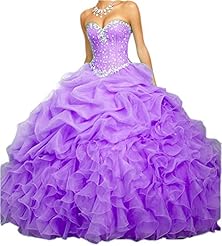 Sweetheart Lace Beaded Prom Dress/Quinceanera Dress 