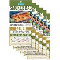 Camerons Products Smoker Bags, Alder, 6-Pack