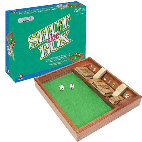 Childrens Toyshop  Toys : Trademark Poker Shut The Box Game, 10 Numbers