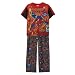 Search : Boys' Spiderman 2pc Pajama Set - Red/Black