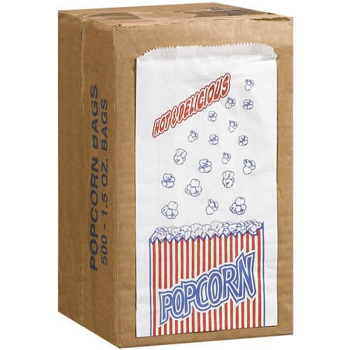 Duro Bag Popcorn Bags - 500/1.5oz
