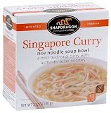 Snapdragon Singapore Curry Rice Noodle Soup Bowl, 2.1-Ounce Boxes (Pack of 12)