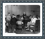 Historic Print (S): [Judge Benjamin Barr Lindsey congratulating young probationers on their fine records in