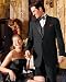 MENS TUXEDO 2 BUTTON 2PC SUPER 150'S EXTRA FINE HAND MADE SUIT