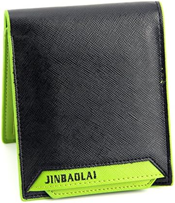 Wallet Men Purses Vintage Lether Wallet Vintage Card Holders (GREEN)