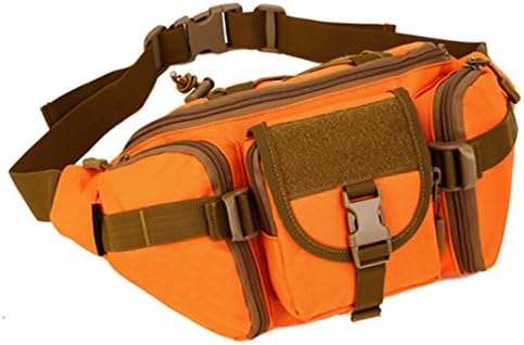 Ufish Multi-functional Military Fanny Pack Outdoor Sports Belt Bag Waist Packs (Orange)