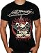 ED HARDY Christian Audigier Mens Death Before Dishonor Eagle Tattoo T-Shirt Tee Top B...