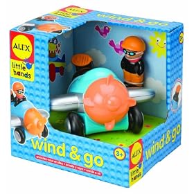 Alex Little Hands Wind and Go Plane from Toy RC Airplanes