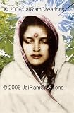 Anandamayi Ma 11 x 14 Color Photograph (11-88)