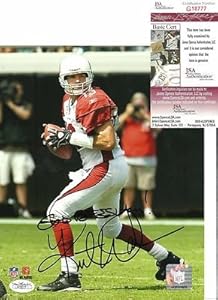 KURT WARNER Signed 8x10 Glossy Photo JSA Arizona Cardinals Autograph Rams Giants