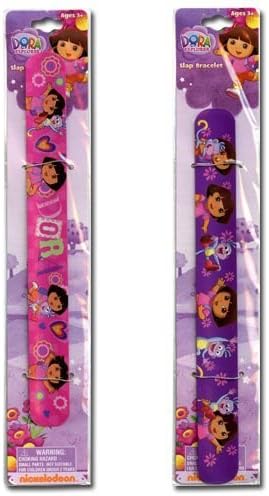 2pk Dora The Explorer Slap Bracelet