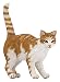 Papo Dog and Cat Companions Figures, Red Cat
