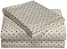 Divatex Home Fashions 250-Thread Count 100-Percent Cotton Printed Dot Twin Sheet Set, Burgundy