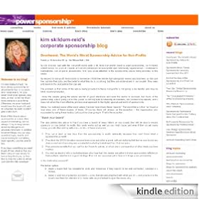 Kim Skildum-Reid's Corporate Sponsorship Blog