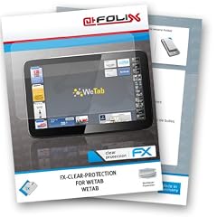 atFoliX FX-Clear Displayschutzfolie f�r WeTab WeTab - Displayschutz kristallklar! H�chste Qualit�t - Made in Germany!