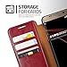 Galaxy S7 Edge Case, VRS Design [Layered Dandy][Wine Red] - [Premium Leather Wallet][Slim Fit] For Samsung S7 Edge