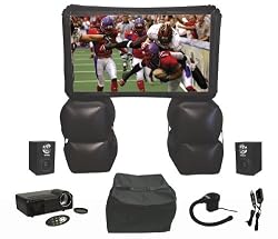 Sima XL-PRO 480p Projector Bundle with 72-Inch Inflatable Screen