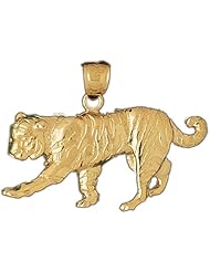 CleverEves 14K Gold Pendant Tiger 6.3 - Gram(s)