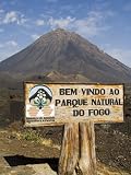 The Volcano of Pico De Fogo in the Background, Fogo (Fire), Cape Verde Islands, Africa Photographic Poster Print by R H Productions, 18x24