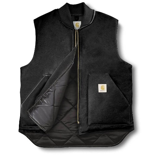 Carhartt V01 Duck Arctic-Quilt-Lined Vest Black XX-Large