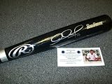 Adam Jones Signed Bat - Baltimore Orioles Black
