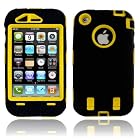 Body Armor for iPhone 3G / 3GS - Black & Yellow