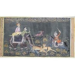Ancient Painting Miniature Art Water Color on Paper