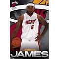 Miami Heat LeBron James Sports Poster Print - 22x34
