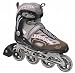 Hudora 34038 - Semisoft Inlineskate RX-23 3.0, Gr&ouml;&szlig;e: 38, Alu-Chassis, ABEC 5