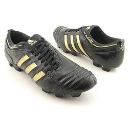 adidas adiPURE II TRX FG Cleats (Black/Metallic Gold)