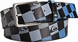 QUIKSILVER SPIT GAME PU BELT BLACK L