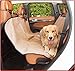 Majestic Tan Hammock Dog Car Seat Cover Waterproof Non Slip Rear Bench Seat Protector Universal Auto Back Seat Covers Child Baby & Infant Mat Pet Travel Accessories Stain Protection for Cars & SUV