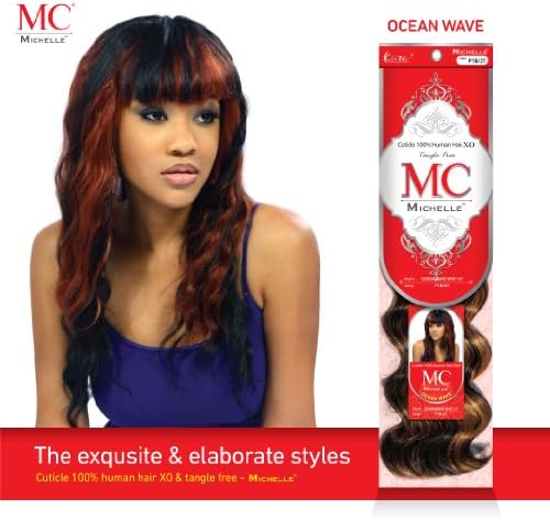 Michelle Human Hair Blend Weave Ocean Wave Curl 16" (Buy 1 GET 1 Free) (16", #2)