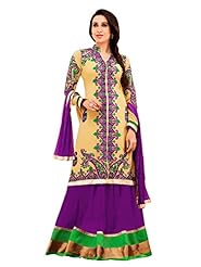 Georgette Embroidered  Dress