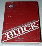 1991 Buick Riviera, Reatta Factory Service Manual