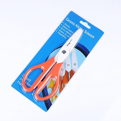 Royal knife Professional Ceramic Kitchen Scissors 6.5 Inch