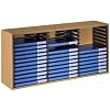 Hama - Vid�o Rangement - Meuble-�tag�re en bois peint en H�tre pour le rangement de 39 DVD avec syst�me d'�jection des disques