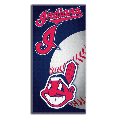 Cleveland Indians MLB Fiber Reactive Beach Towel (Emblem Series) (60x30