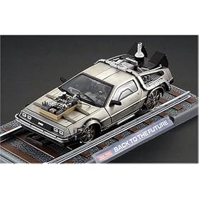 1982 DeLorean - Back To The Future III Diecast model car 1:18 scale die cast by Sun Star - Rail... by Exoticar