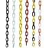 PLASTIC CHAIN IN YELLOW, CROWD CONTROL CENTER, 32FT