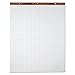 TOPS Easel Pads, Quadrille Rule, 27 x 34, White, 50 Sheets, 4 Pads/Carton