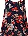 MBE Women's Floral Scoop Neck Racerback Cami Tank